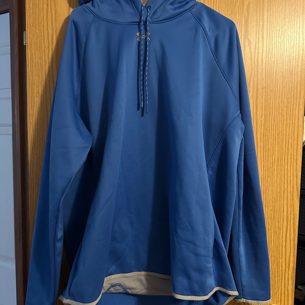 Under Armour Blue Hoodie with Logo